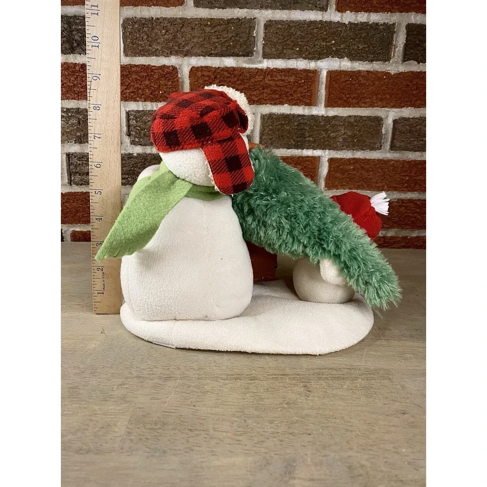 Hallmark 2014‎ Jingle Pals Perfect Pine Tree Farm Plush Animated Snowmen